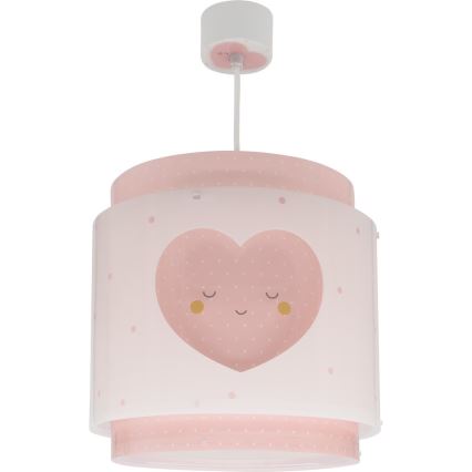 Dalber 76012S - Lampadario per bambini BABY DREAMS 1xE27/15W/230V rosa