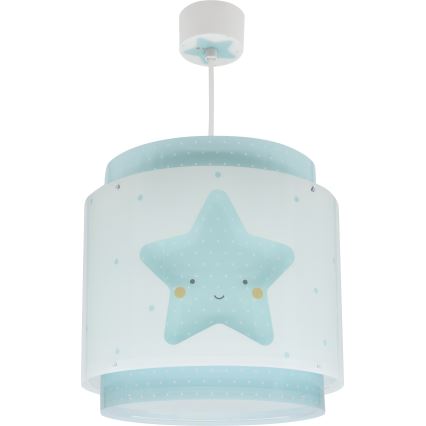 Dalber 76012T - Lampadario per bambini BABY DREAMS 1xE27/15W/230V blu