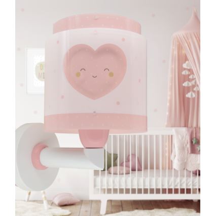 Dalber 76019S - Applique per bambini BABY DREAMS 1xE27/15W/230V rosa