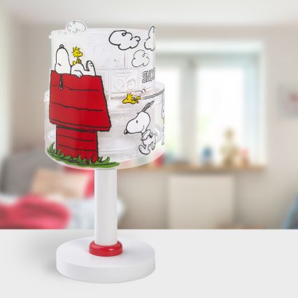 Dalber 76301 - Lampada LED per bambini SNOOPY 1xG4/4W/230V bianco/rosso