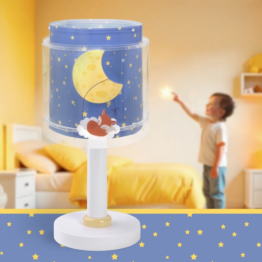 Dalber 76631 - Lampada LED per bambini MOON DREAMS 1xG4/4W/230V, blu
