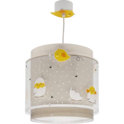 Dalber 76872 - Lampadario per bambini BABY CHICK 1xE27/15W/230V