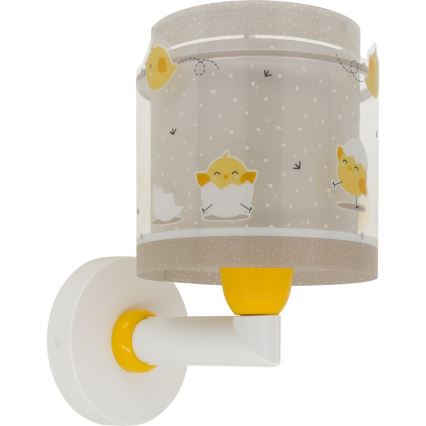 Dalber 76879 - Applique per bambini BABY CHICK 1xE27/15W/230V