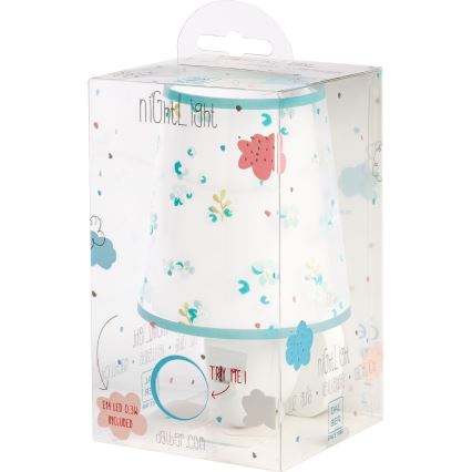 Dalber 81175H - LED Lampada piccola con spina integrata DREAM FLOWERS 1xE14/0,5W/230V
