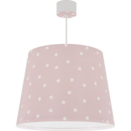 Dalber 82212S -  Lampadario per bambini STAR LIGHT 1xE27/60W/230V rosa