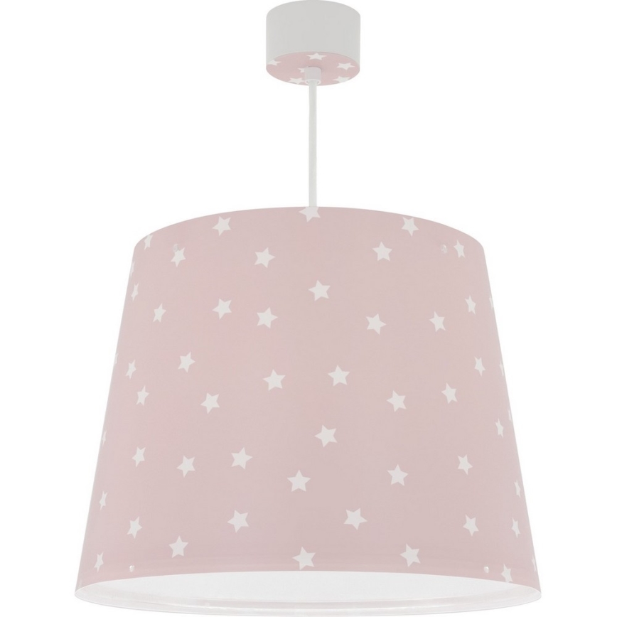 Dalber 82212S -  Lampadario per bambini STAR LIGHT 1xE27/60W/230V rosa