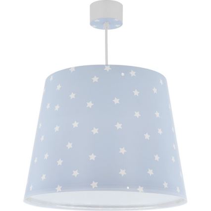 Dalber 82212T -  Lampadario per bambini STAR LIGHT 1xE27/60W/230V blu