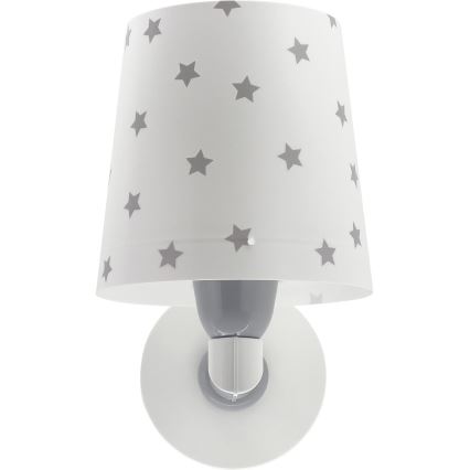 Dalber 82219B -  Applique per bambini STAR LIGHT 1xE27/60W/230V bianco