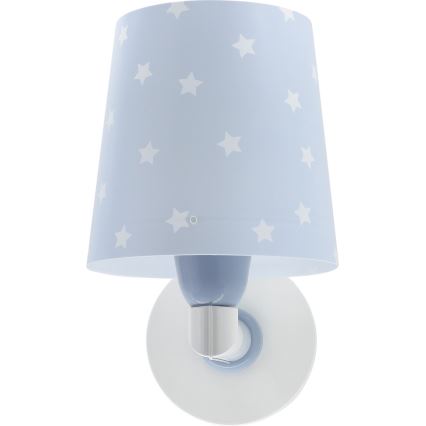 Dalber 82219T -  Applique per bambini  STAR LIGHT 1xE27/60W/230V blu