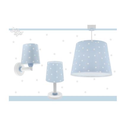 Dalber 82219T -  Applique per bambini  STAR LIGHT 1xE27/60W/230V blu