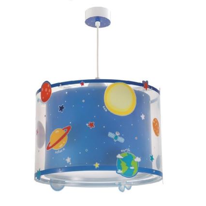 Dalber D-41342 - Lampadario per bambini PIANETI 1xE27/60W/230V