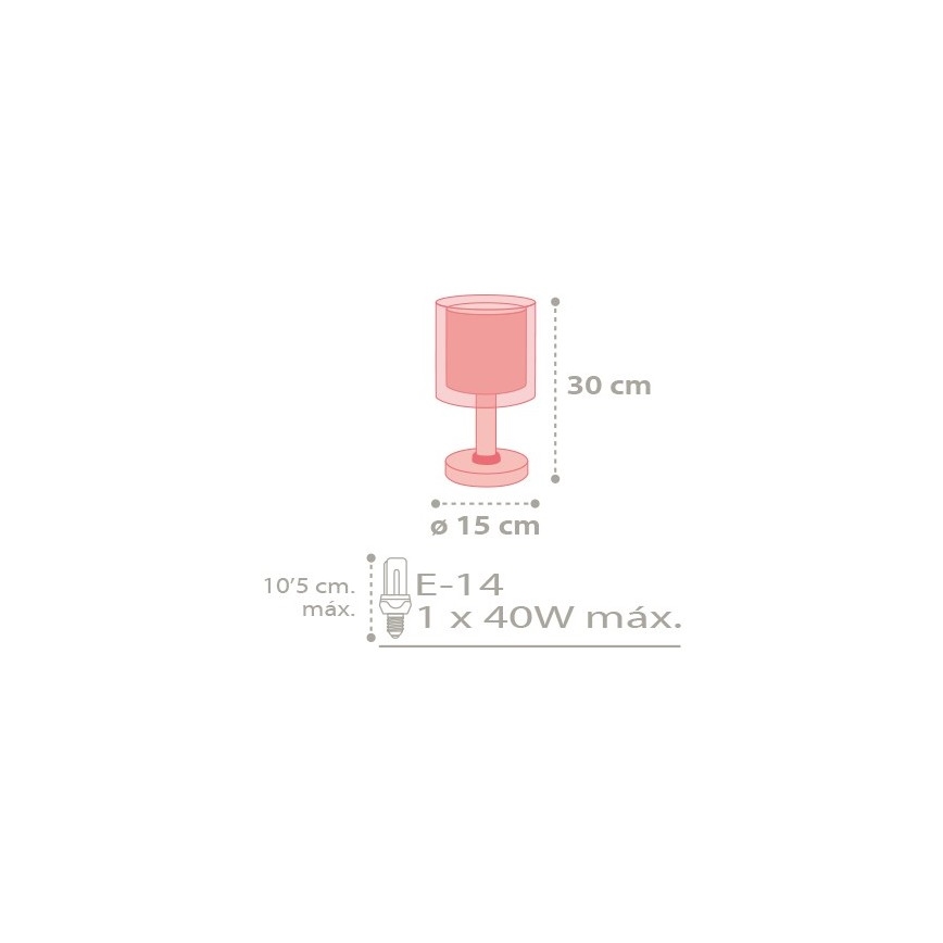Dalber D-41431 - Lampada per bambini COLOR RAIN 1xE14/40W/230V