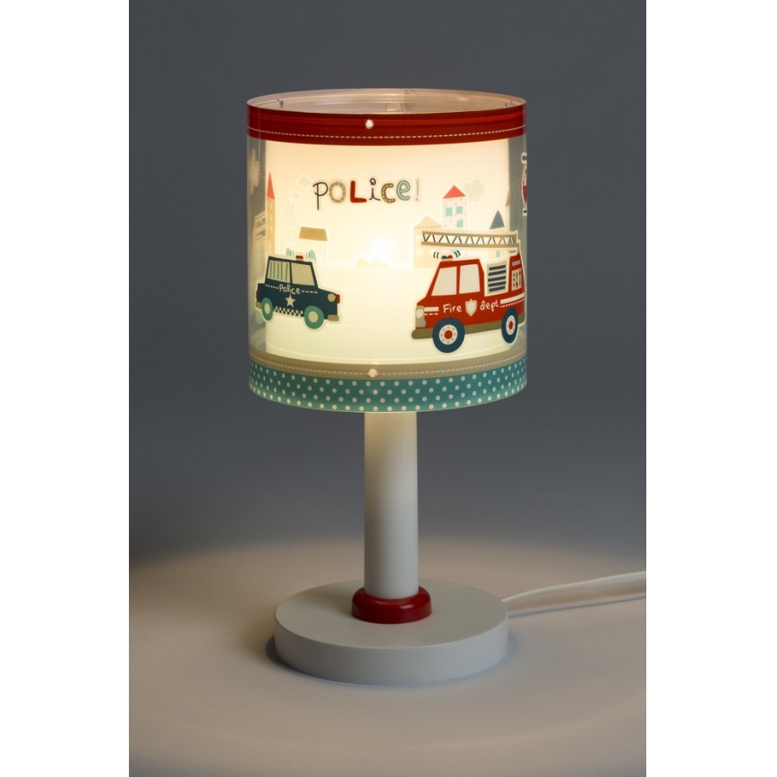 Dalber D-60611 - - Piccola lampada per bambini POLIZIA 1xE14/40W/230V