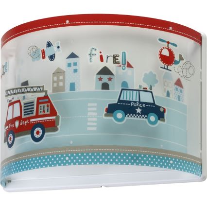 Dalber D-60618 - Applique per bambini POLICE 1xE27/60W/230V