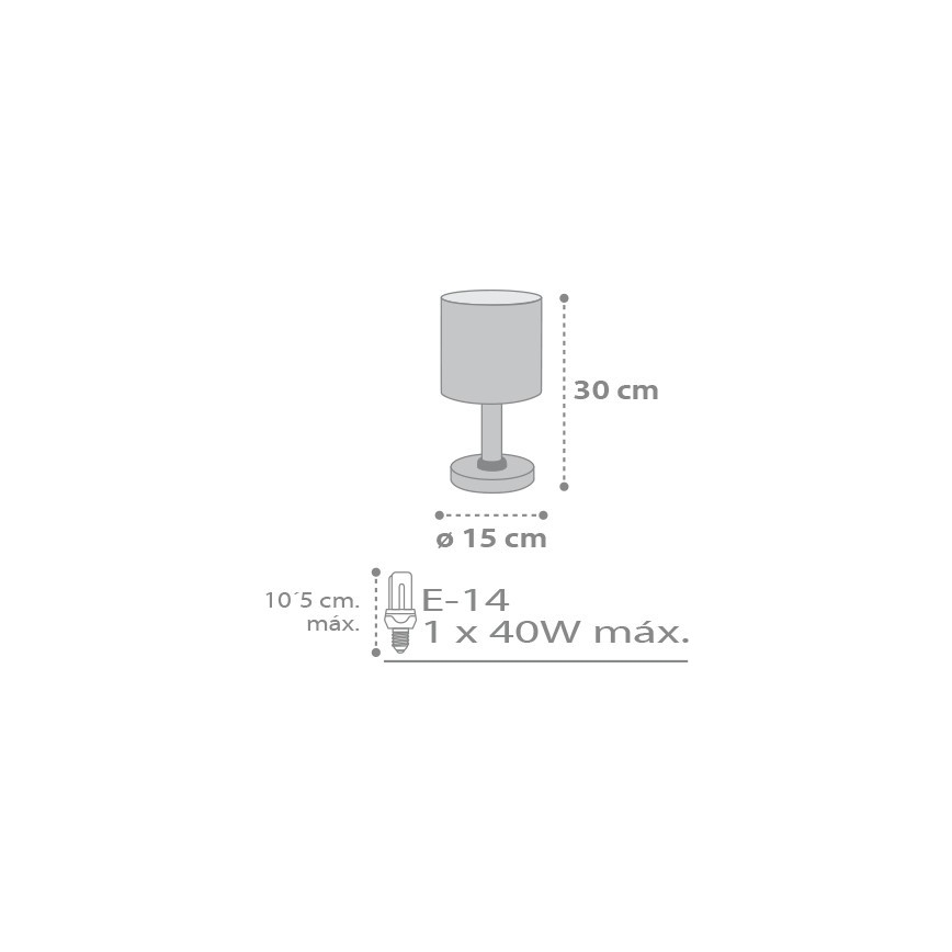 Dalber D-62011E - Lampada per bambini SWEET DREAMS 1xE14/40W/230V