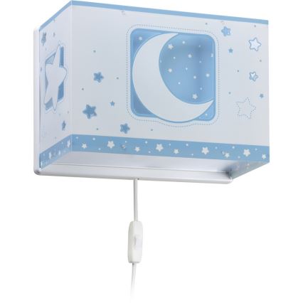 Dalber D-63238T - Applique per bambini MOONLIGHT 1xE27/60W/230V