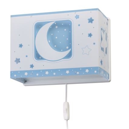 Dalber D-63238T - Applique per bambini MOONLIGHT 1xE27/60W/230V