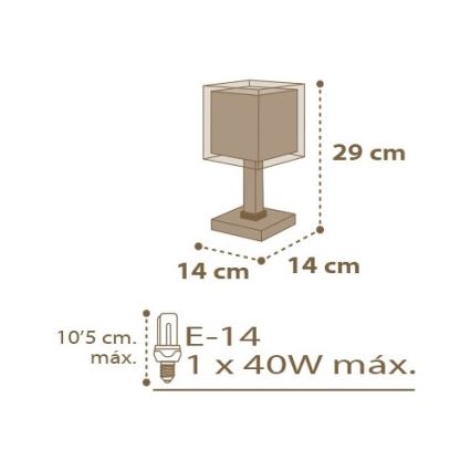 Dalber D-63391 - Lampada per bambini GOOD NIGHT 1xE14/40W/230V