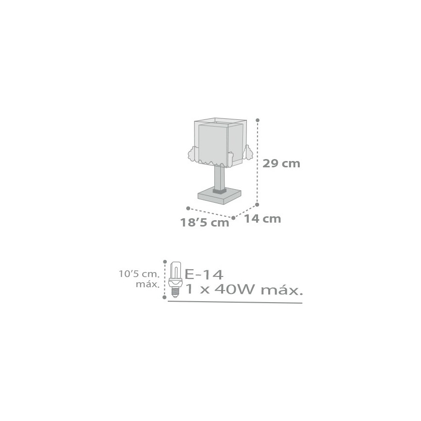 Dalber D-63531 - Lampada per bambini TRAIN 1xE14/40W/230V