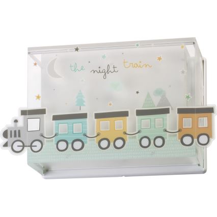 Dalber D-63538 - Applique per bambini TRAIN 1xE27/60W/230V