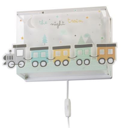 Dalber D-63538 - Applique per bambini TRAIN 1xE27/60W/230V