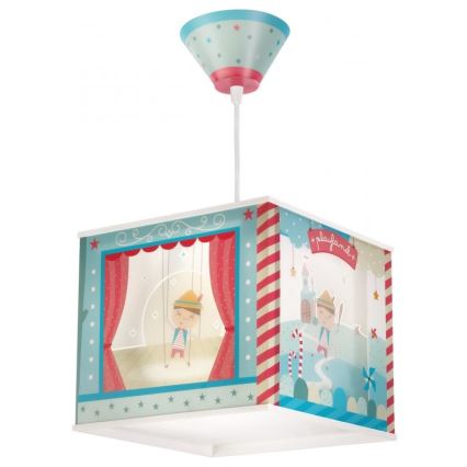 Dalber D-64472 - Lampadario per bambini PINOCCHIO 1xE27/60W/230V