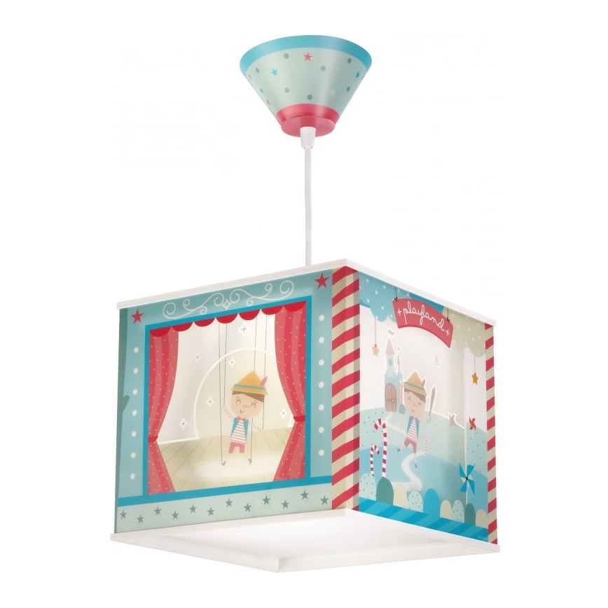 Dalber D-64472 - Lampadario per bambini PINOCCHIO 1xE27/60W/230V