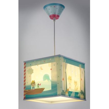 Dalber D-64472 - Lampadario per bambini PINOCCHIO 1xE27/60W/230V