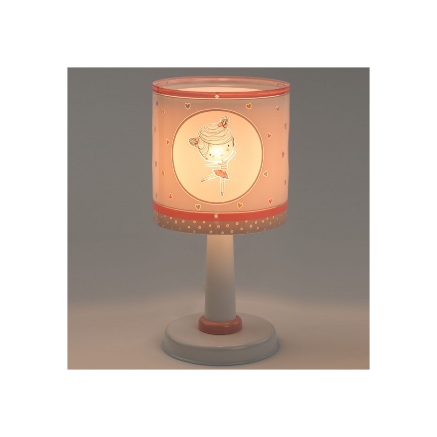 Dalber D-70911 - Lampada da tavolo per bambini SWEET DANCE 1xE14/40W/230V