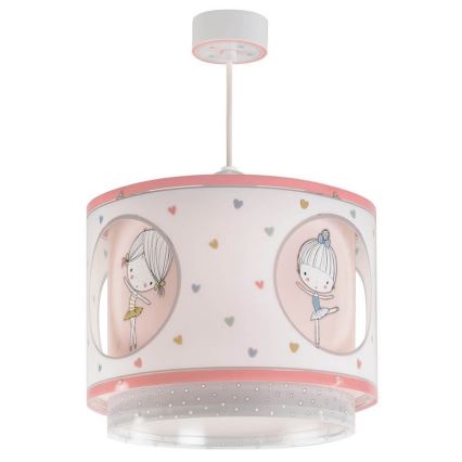 Dalber D-70912 -  Lampadario per bambini SWEET DANCE 1xE27/60W/230V