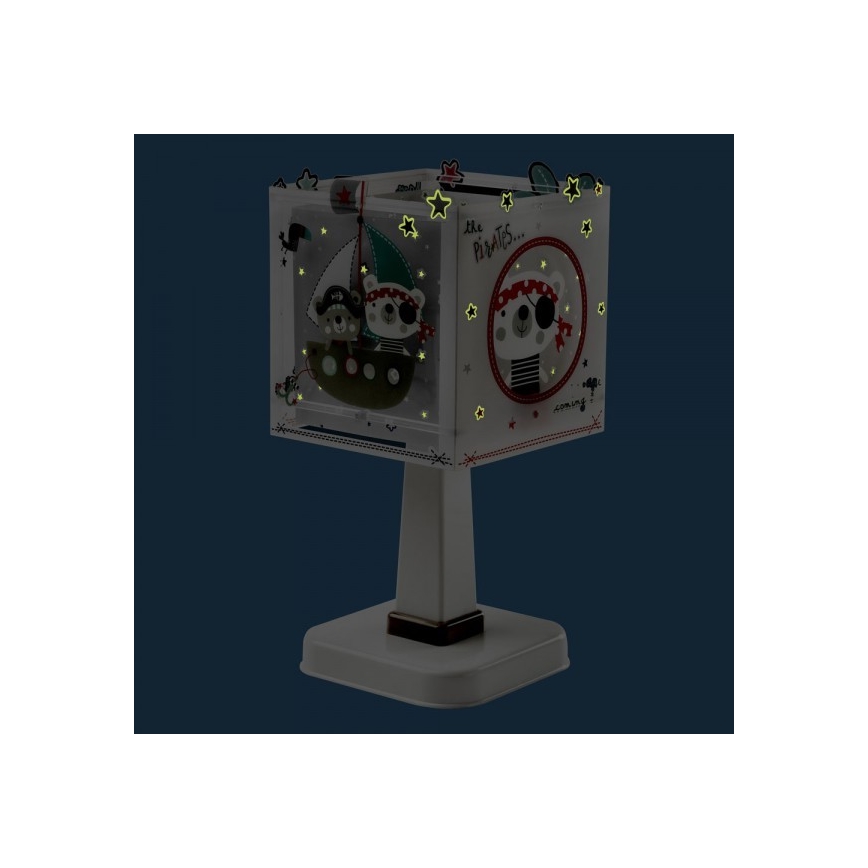 Dalber D-74551 - Lampada da tavolo per bambini PIRATES 1xE14/40W/230V