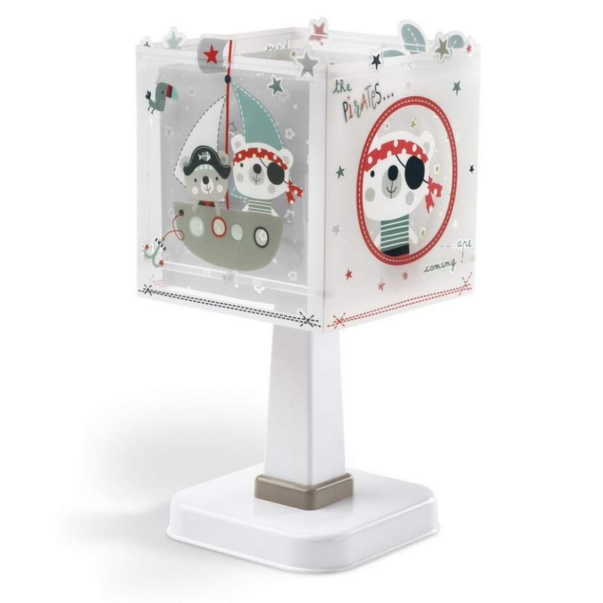 Dalber D-74551 - Lampada da tavolo per bambini PIRATES 1xE14/40W/230V