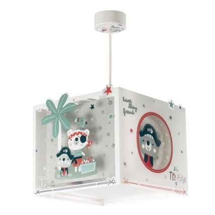 Dalber D-74552 -  Lampadario per bambini PIRATES 1xE27/60W/230V