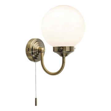 Där Lighting BAR0775 - Applique da bagno BARCLAY 1xE14/40W/230V IP44 in ottone
