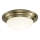 Där Lighting BAR5075 - Plafoniera da bagno BARCLAY 1xE27/60W/230V Ø 38 cm ottone