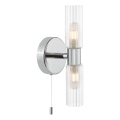 Där Lighting BOL0950 - Applique da bagno BOLTON 2xG9/5W/230V IP44 finitura cromo lucido
