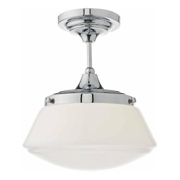 Där Lighting CAD0150 - Plafoniera da bagno CADEN, 1xE27/60W/230V, IP44, cromo lucido