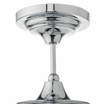 Där Lighting CAD0150 - Plafoniera da bagno CADEN, 1xE27/60W/230V, IP44, cromo lucido