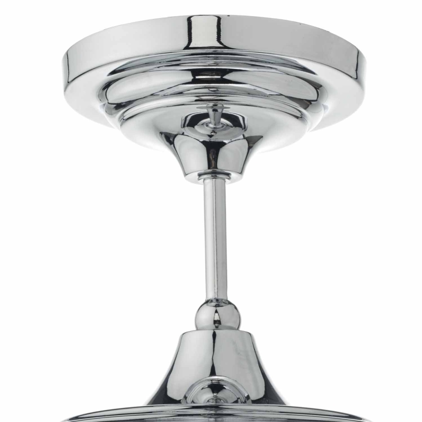 Där Lighting CAD0150 - Plafoniera da bagno CADEN, 1xE27/60W/230V, IP44, cromo lucido