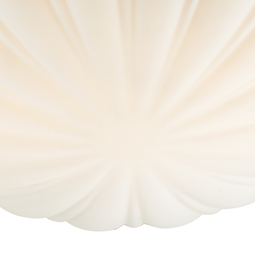 Där Lighting CAF502 - Plafoniera da bagno CAFE 1xE27/60W/230V, Ø 27 cm, IP44, bianco