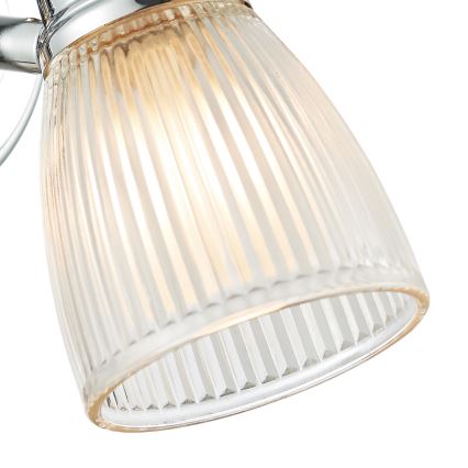 Där Lighting CED0738 - Applique da bagno CEDRIC 1xG9/25W/230V IP44 cromo lucido