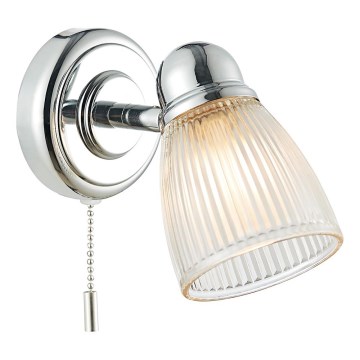 Där Lighting CED0738 - Applique da bagno CEDRIC 1xG9/25W/230V IP44 cromo lucido