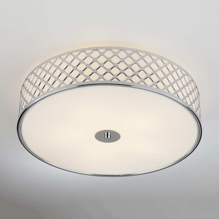 Där Lighting CIV5050 - Plafoniera CIVIC 5xE14/60W/230V, diametro 50 cm, cromo lucido