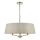 Där Lighting CRI0429 - Lampadario a catena CRISTIN 4xE14/40W/230V ottone/taupe
