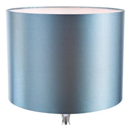 Där Lighting ELS4223 - Lampada da tavolo ELSA 1xE27/40W/230V blu/cromo lucido
