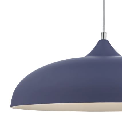 Där Lighting KAE0123 - Lampadario a sospensione KAELAN 1xE27/60W/230V blu