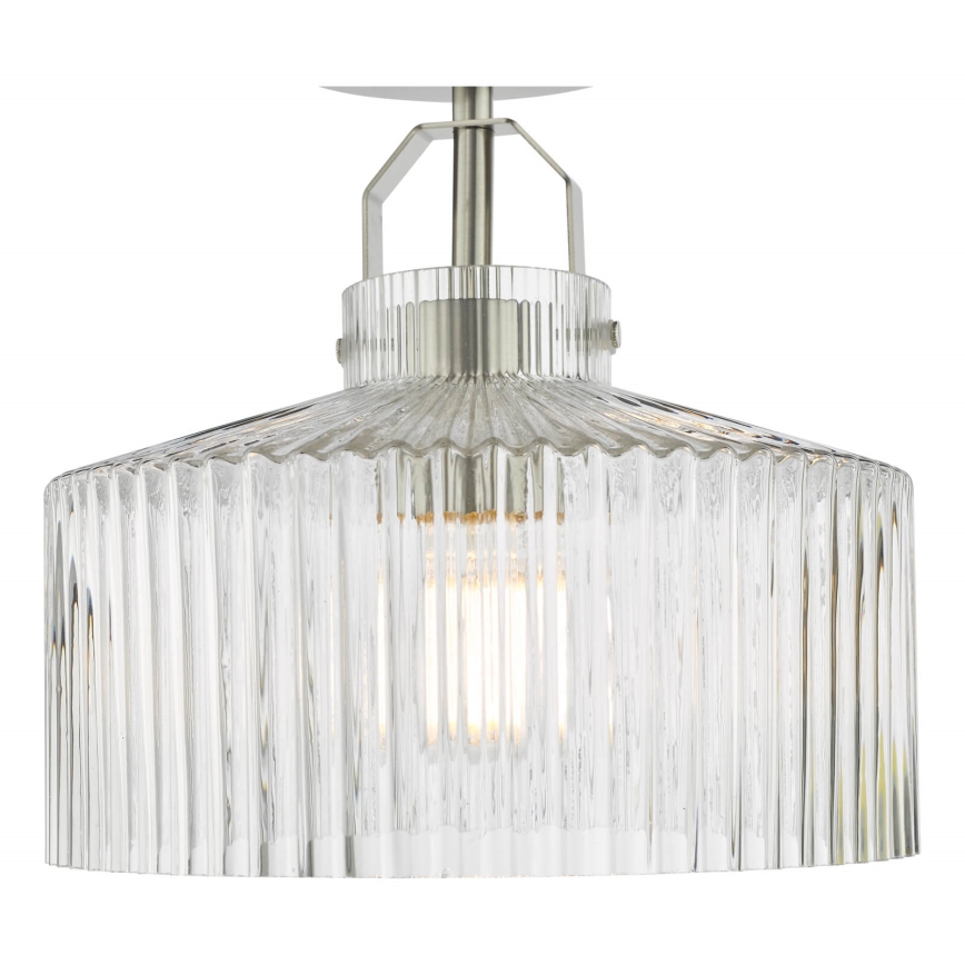Där Lighting LEN4846 - Plafoniera LENKA 1xE27/60W/230V, cromo opaco