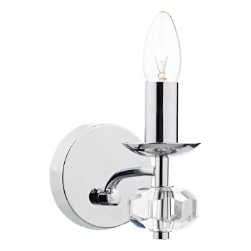 Där Lighting OLE0750 - Lampada da parete OLEANA 1xE14/40W/230V cromo lucido