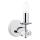 Där Lighting OLE0750 - Lampada da parete OLEANA 1xE14/40W/230V cromo lucido