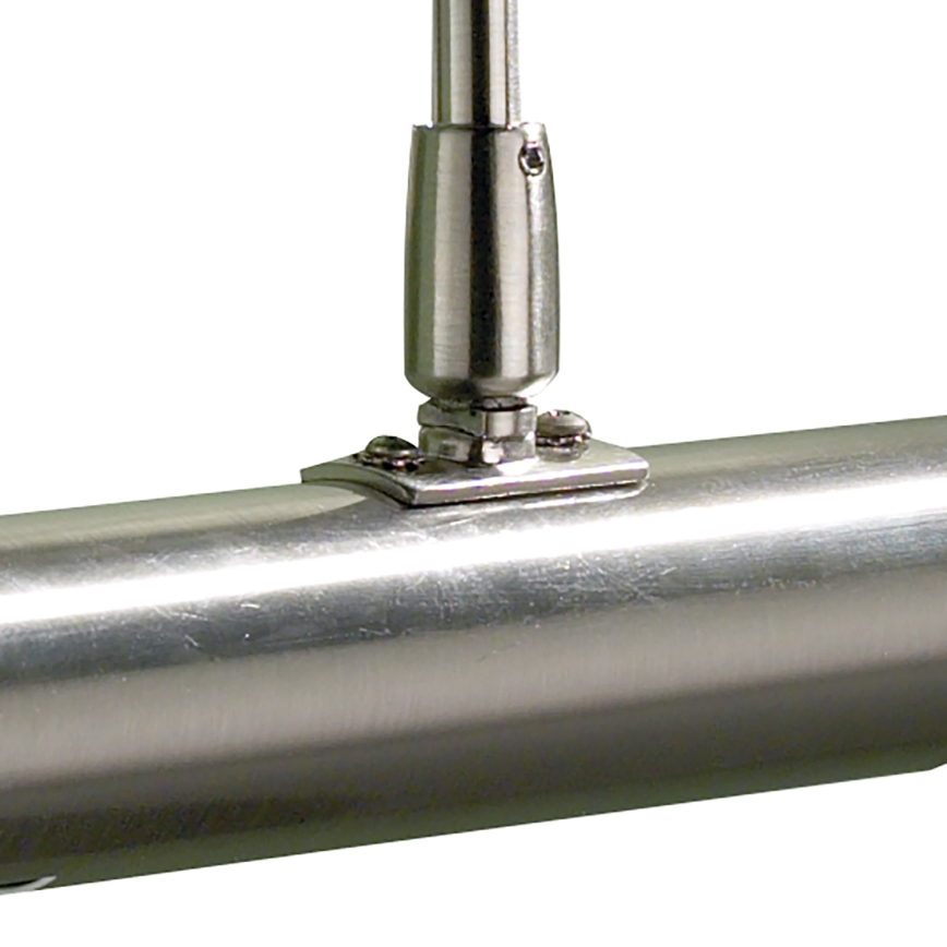 Där Lighting ONE6746 - Lampada per quadri ONEDIN 2xE14/25W/230V cromato lucido